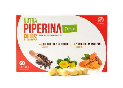 Integratore alimentare per dieta ipocalorica - Nutra Piperina Plus
